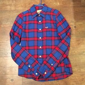 Hollister flannel shirt